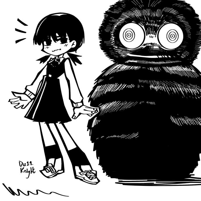 Asa and Yoru Doodle