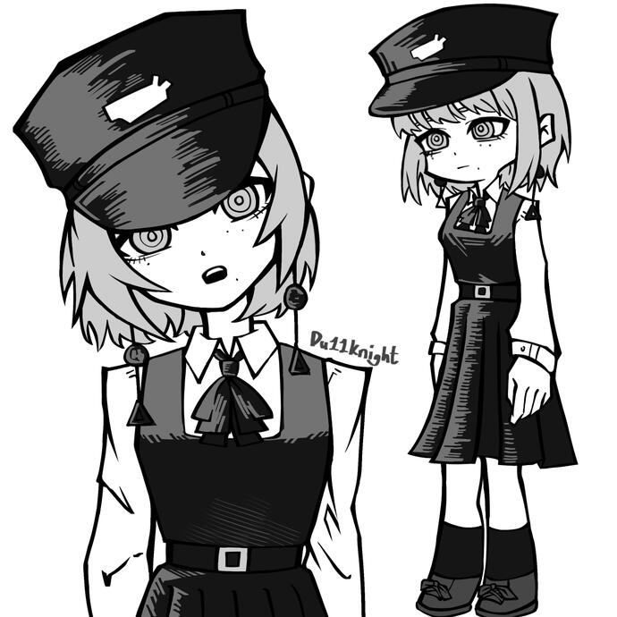 Death Devil Fami Doodle